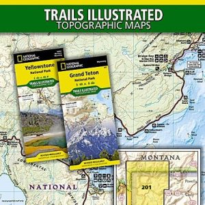 Yellowstone and Grand Teton National Parks [Map Pack Bundle] (National Geographic Trails Illustrated Map)